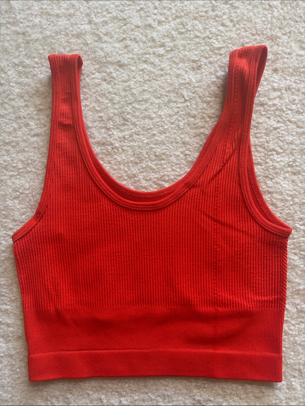 Orange Out From Under Bralette